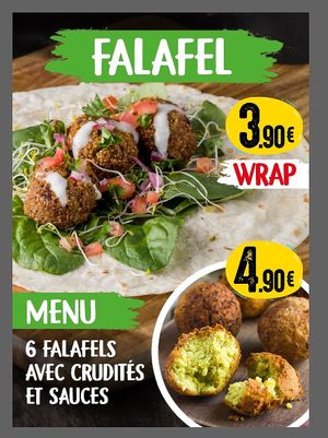 Falafel at Komagene in Schiltigheim