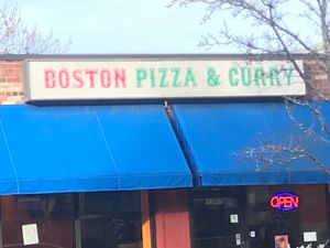 storefront  at Boston Pizza and Curry in Arlington