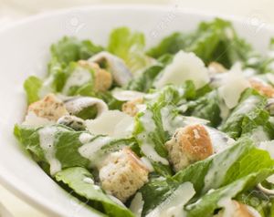 caesar salad  at Boston Pizza and Curry in Arlington