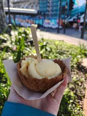 Passionfruit at Gelato Junkie in Dunedin