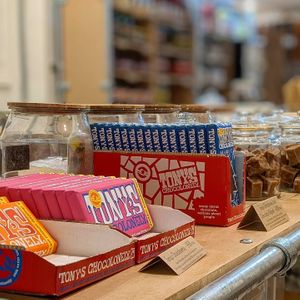We stock Tony's Chocolonely at The Bare Alternative in Sheffield