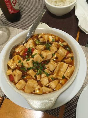 Chilli Tofu at All About Noodles in Lisbon