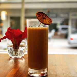 Just some Bubble Tea without bubbles :)
Sounds unusual but is as good as with them ;) at Bund 39 in Zurich