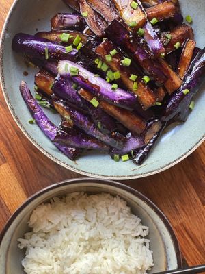 鱼香茄子 - Braised Eggplants at Bund 39 in Zurich