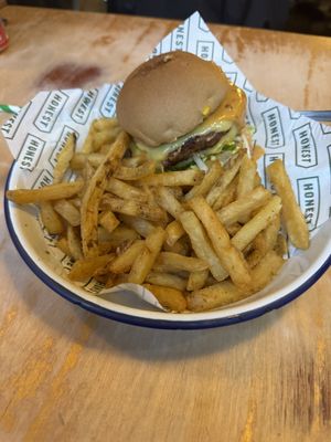   at Honest Burgers - Covent Garden in London