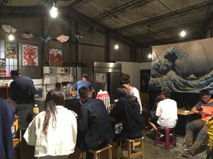 Seating area at XúnCháng 旬嚐純素料理 in Taichung