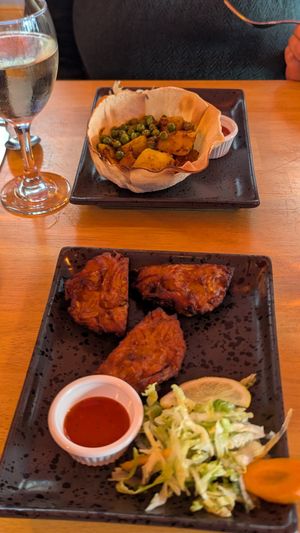 Starters at Himalayan in Belfast
