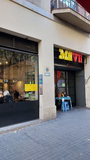 Entrance  at Mon Viet in Barcelona
