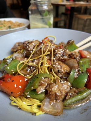 Noodles heura  at Mon Viet in Barcelona