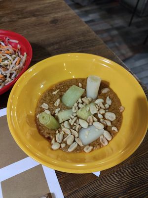 Puerros al SA te at Mon Viet in Barcelona