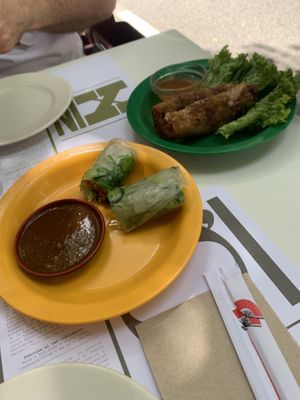 Spring rolls   at Mon Viet in Barcelona