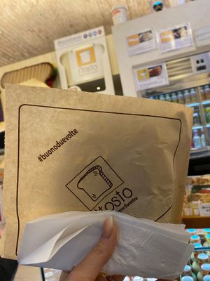 I’VEGANO 🤪😋 delicious and gigantic! at I'Tosto in Florence