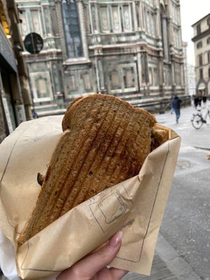 I’VEGANO delicious and gigantic 🤪😋 at I'Tosto in Florence