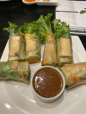 Tofu summer rolls at Silk Thai in Hagerstown