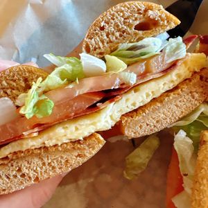   at Seize the Bagel in Vancouver