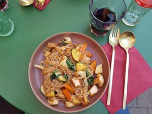 Pad Kee Mao at Ukulele Thai Bar & Food in Luxembourg City
