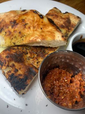 Sun dried tomato dip  at Oregano in Brooklyn