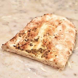 Homemade vegan dipping bread  at Oregano in Brooklyn