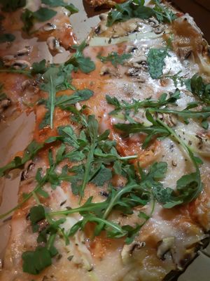 Pizza vegana at Pizza 44 in Setubal