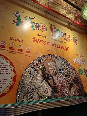 Interior  at Two Boots  in New York City