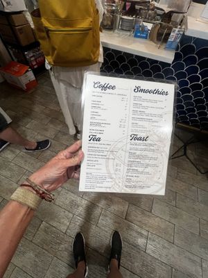 Menu #Veganuary at Gilbert's Coffee Bar in Stuart