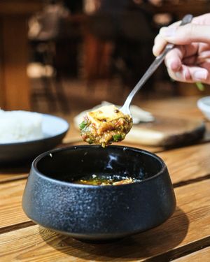 Szechuan Mapo Tofu with Rice at 2084 in Kowloon