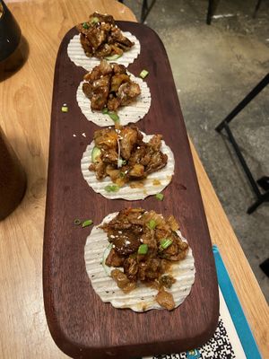 Sichuan Eggplant Tacos   at 2084 in Kowloon