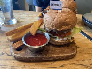 Classic cheeseburger   at 2084 in Kowloon