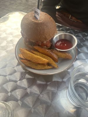 Classic cheeseburger   at 2084 in Kowloon