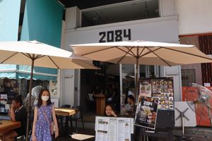 Shop Front. at 2084 in Kowloon