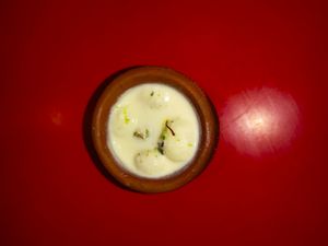 Rasmalai. at Agarwal's Sweet And Snacks in Gangtok
