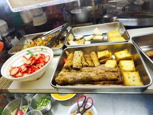 Dishes available at Xian Yuan 鲜缘素食 in Central Singapore