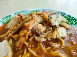 Veggies fritter at Xian Yuan 鲜缘素食 in Central Singapore