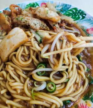 Mee rojak at Xian Yuan 鲜缘素食 in Central Singapore