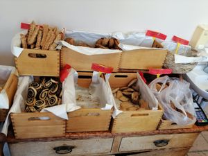 Not all is vegan at Dvorska Pekarna in Novo Mesto