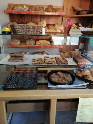 They have more products back in the kitchen at Dvorska Pekarna in Novo Mesto