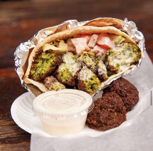 West Village Sandwich  at Mamoun's Falafel - Greenwich Village in New York City
