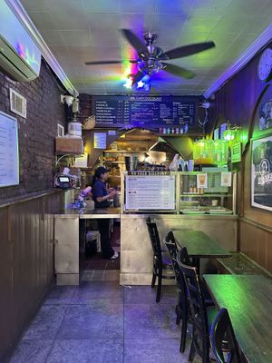 Interior  at Mamoun's Falafel - Greenwich Village in New York City