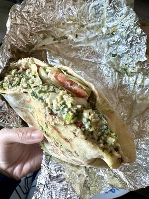 Manhattan signature sandwich   at Mamoun's Falafel - Greenwich Village in New York City