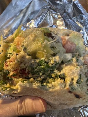 Manhattan sandwich  at Mamoun's Falafel - Greenwich Village in New York City