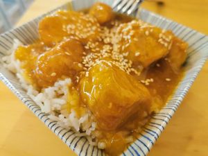 Albondigas at La Vegana Taperia in Malaga