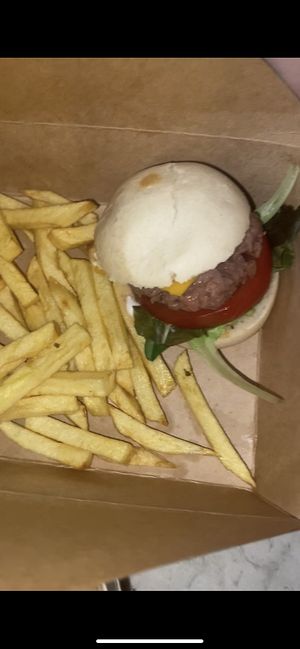 Mini Hamburger at La Vegana Taperia in Malaga