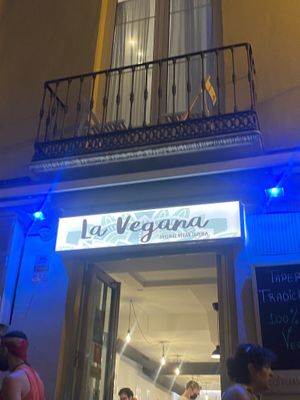  at La Vegana Taperia in Malaga