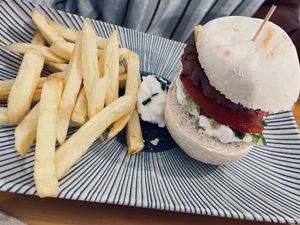 MINI HAMBURGUESA at La Vegana Taperia in Malaga