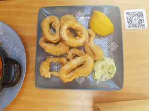 Calamari at La Vegana Taperia in Malaga