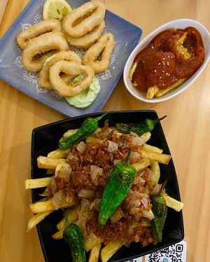 🤤 at La Vegana Taperia in Malaga