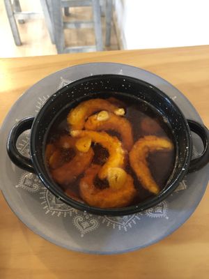   at La Vegana Taperia in Malaga