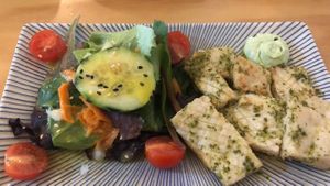   at La Vegana Taperia in Malaga