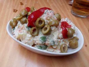  at La Vegana Taperia in Malaga