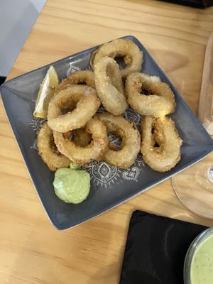   at La Vegana Taperia in Malaga